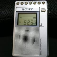 【まあちゃん様専用】SONY FM/AMラジオ ICF-R353のサムネイル