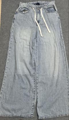 GAP DENIM BAGGY デニムパンツ ライトブルー Sのサムネイル