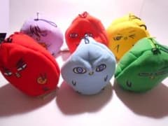 쿠로코의 농구 병아리 앉아 봉제 인형 파우치 6 점 세트