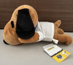 新品タグ付き】SNOOPY日焼けスヌーピー ぬいぐるみ 寝そべり - メルカリ