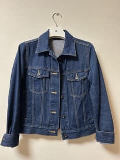 濃いデニムブルー デニムジャケットのサムネイル