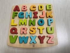 Hape アルファベットパズル　積み木のサムネイル