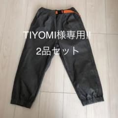 ikka(イッカ)デニムパンツ150 グレー七分丈　半袖デザインT150 白のサムネイル
