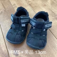IFME イフミー サンダル 13cm ブラックのサムネイル