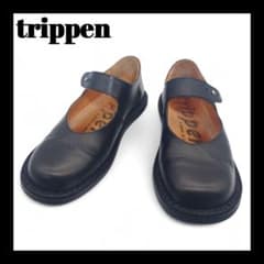 【美品】trippen トリッペン GIRLY ガーリー メリージェーン trippen トリッペン メリージェーン GIRLY レザー 黒 37 - メルカリ