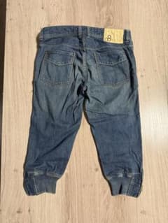 Johnbull ジョンブル デニム パンツ クロップド ジップのサムネイル