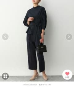 【小山田早織さんコラボ】ブラウス&パンツセットアップ　266295のサムネイル