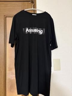 【最終価格】ブラック ロングT Amusingのサムネイル
