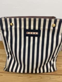 MARNI ストライプ トートバッグ　付属のショルダー無しのサムネイル