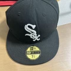 New Era 59FIFTY ブラック キャップ 7 3/8のサムネイル