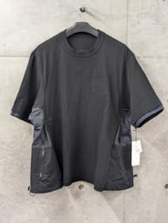 Sacai サカイ スポーツミックス Tシャツ 22-02734M ブラック 4 - メルカリ