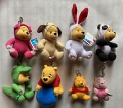 プーさん　ぬいぐるみ　キーホルダーのサムネイル