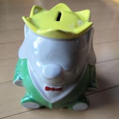 ぞうのババール貯金箱陶器ヴィンテージビンテージフランスマルセイユ 