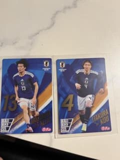 SAMURAIサッカー日本代表 トレーディングカード 3枚セットぷっちょのサムネイル