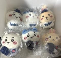 ちいかわ MLB ドジャース カブス マスコット 6種 ハチワレ うさぎ