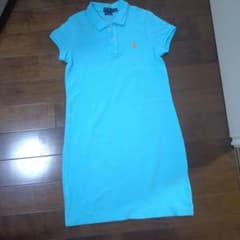 POLO RALPH LAUREN ポロワンピース ライトブルーのサムネイル