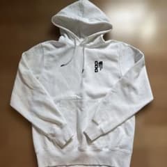 美品】ホワイトTNF×CDG フーディー ギャルソン L パーカー - メルカリ