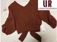 茶 アーバンリサーチ カシュクール ブラウス トップス 授乳服にものサムネイル