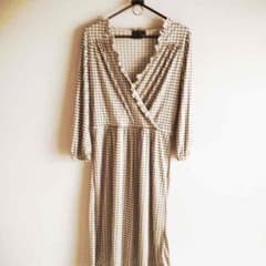 カシュクールロングワンピのサムネイル