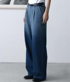 SINSS wide straight gradation denim Mのサムネイル