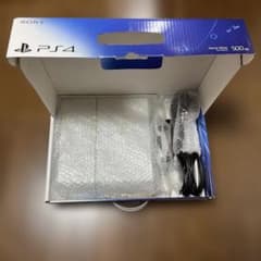 【完動品】PS4本体 外箱付 500GB 薄型 ホワイト CUH-1100Aのサムネイル