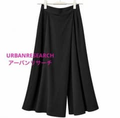 URBANRESEARCH アーバンリサーチ　ガウチョパンツ　sizeF 黒