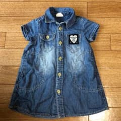 ブリーズ デニムワンピース 80のサムネイル