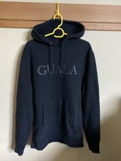 GUALA グアーラ　パーカー　黒　サイズLのサムネイル