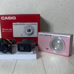 CASIO カシオ EX-ZR60 ピンク コンパクトデジタルカメラ 箱付き - メルカリ