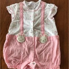 お安く譲ります！ロンパース ミキハウス うさぎちゃん♡のサムネイル