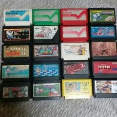 中古ファミコンソフト46本のサムネイル