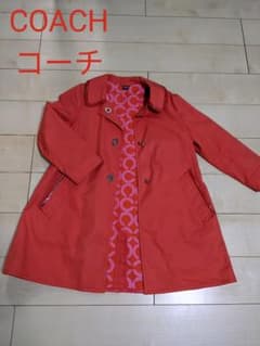 コーチ　COACH　オレンジ　コート♪のサムネイル