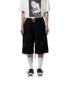 KAMIYA カミヤ 26SS ボロダック ペインターバミューダショーツ - メルカリ