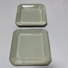 陶器 花器 角皿 四方皿 益子焼 益子焼 角皿 2枚セット 陶器 和食器 ② - メルカリ