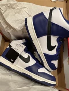NIKE W DUNK HIGH DEEP ROYAL BLUEのサムネイル
