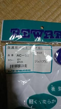少年野球 保護用パッド 膝用のサムネイル