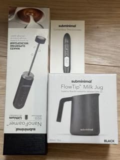 NanoFoamer とMilkJugとミルク温度計 セットのサムネイル