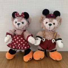 ダッフィー  シェリーメイ　ぬいぐるみバッジのサムネイル