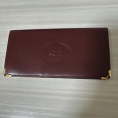 Cartier ボルドー レザー 長財布のサムネイル