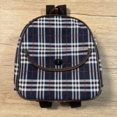 チェック柄 キッズ リュックサックのサムネイル