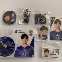 久保建英 ✨ モバガチャ 日本代表 2026 アクリルスタンド 他 7点セット 久保建英 ✨ モバガチャ 日本代表 2026 アクリルスタンド 他 7点セット