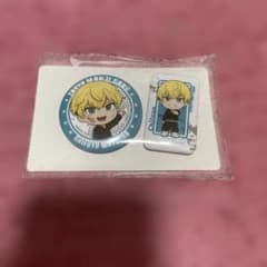 Tokyo Revengers Matsuno Chifuyu Can Badge Square Badge (Set of 2)