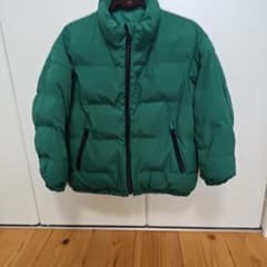 キッズ 中綿ジャケット グリーンのサムネイル