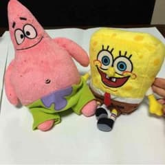 スポンジボブ＆パトリックぬいぐるみのサムネイル