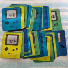 レトロゲーム機風 ポケモン風 ジップバック 42枚セットのサムネイル