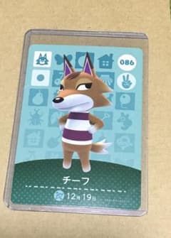 どうぶつの森 amiibo カード チーフ アミーボのサムネイル