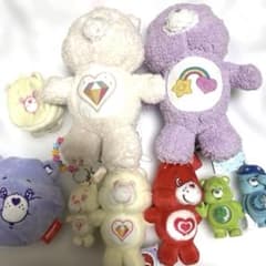 Care Bears ケアベア ぬいぐるみ&マスコット&ポーチ 9点セット