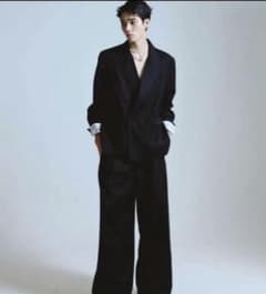 【Camphor wood】ダブルブレストテーラードジャケット Camphor wood ダブルブレストピークドラペルテーラードジャケット