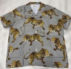 美品)WACKOMARIA ワコマリア ティムリーハイ トラ柄アロハシャツ