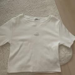 INGNI ロゴ刺繍 Tシャツ ホワイトのサムネイル
